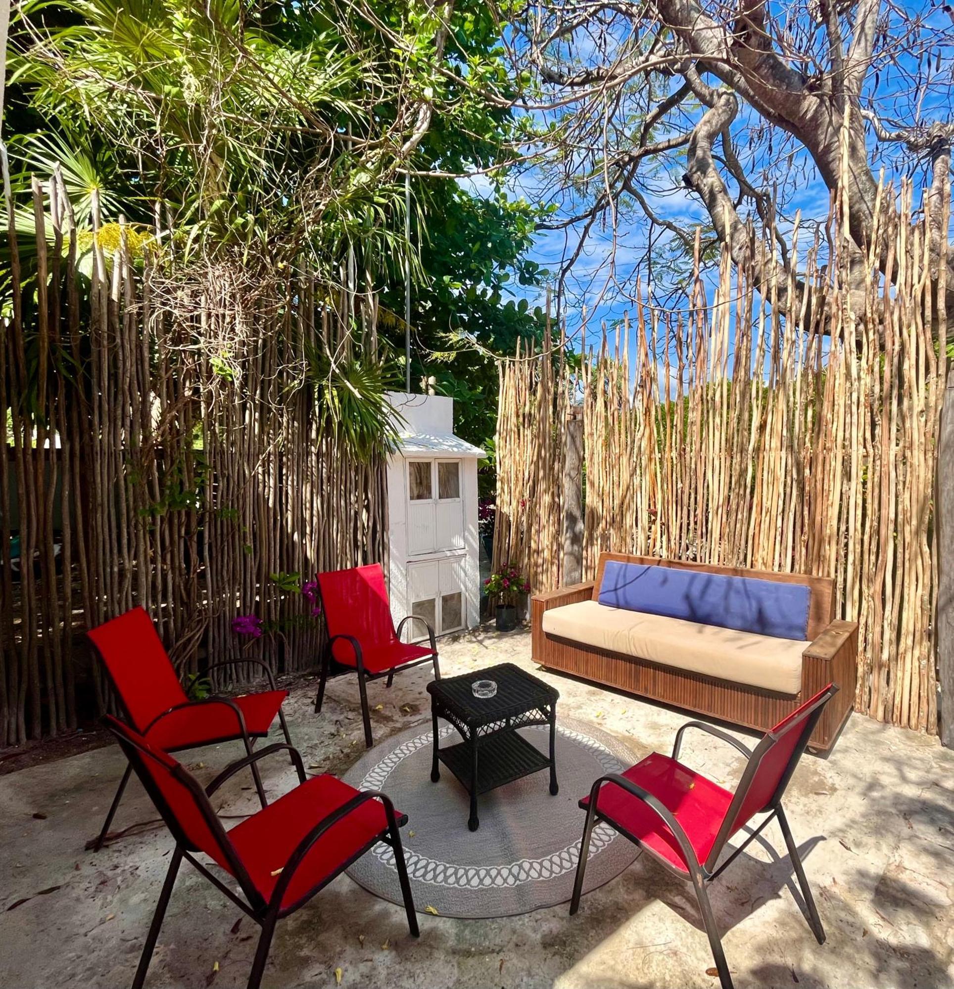 Beachfront Hammock Heaven Akumal Extérieur photo